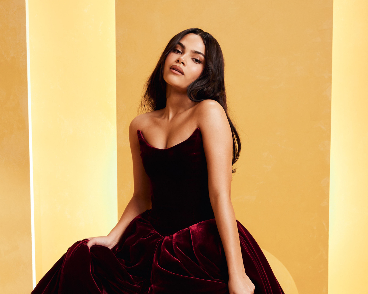 Молодая американская актриса Ариана Гринблатт