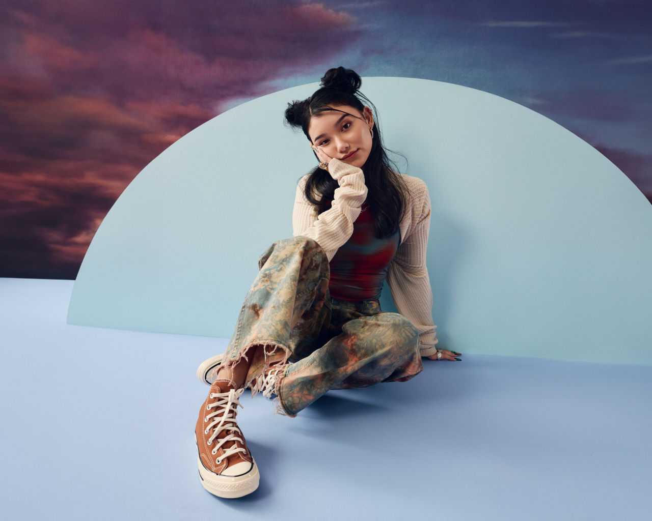 Молодая канадская актриса Киавентио Тарбелл