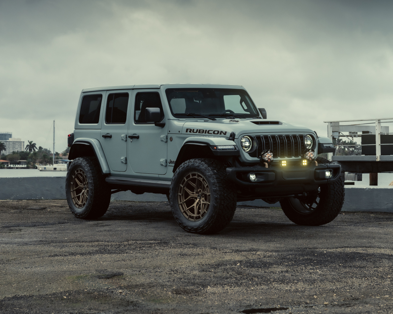Большой джип Jeep Wrangler Rubicon 392