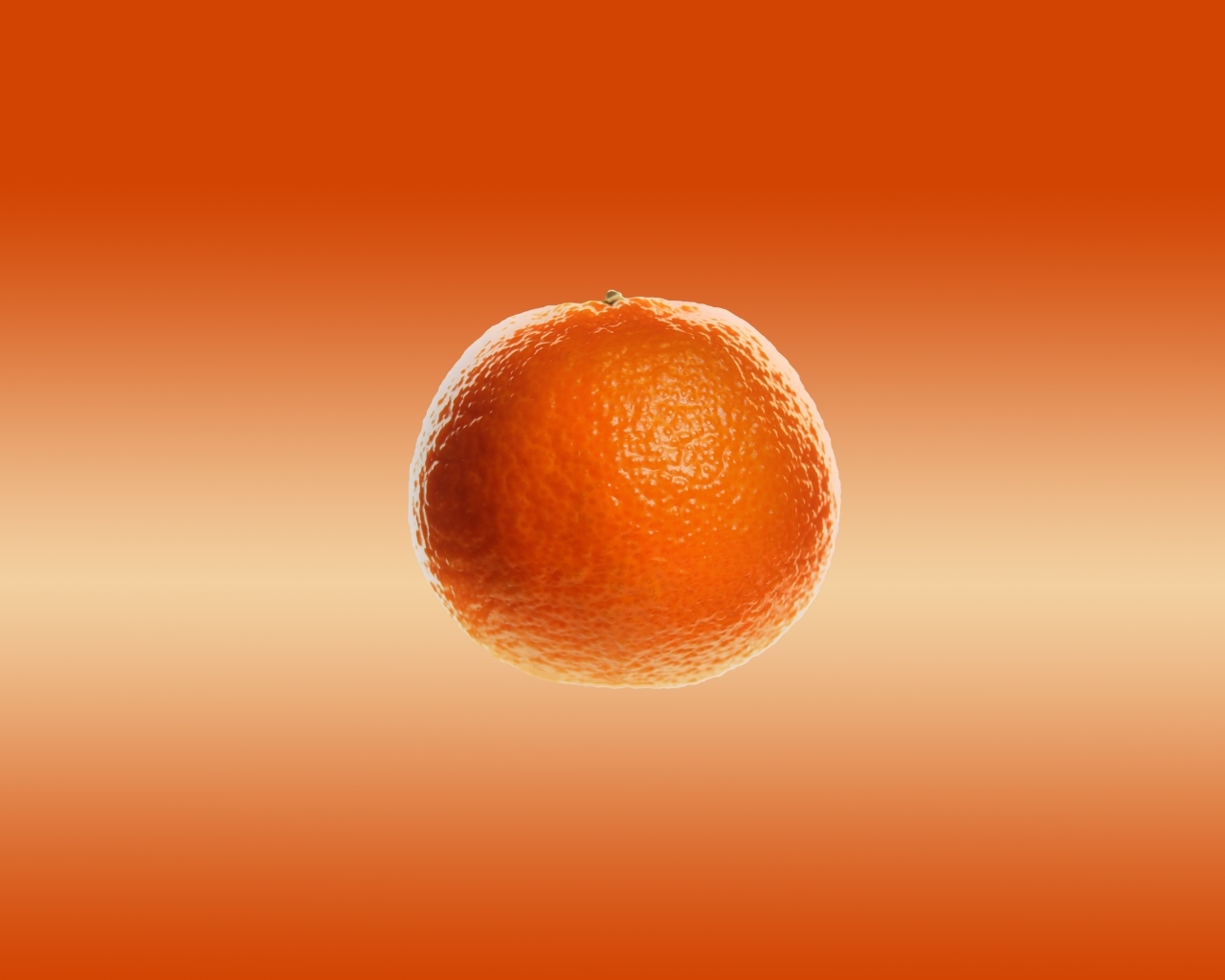 Большой апельсин в воздухе 