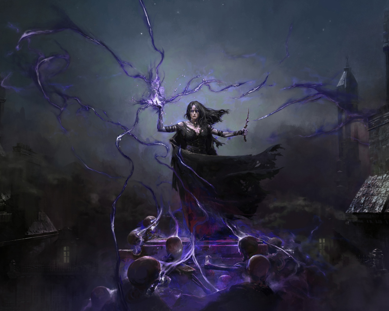 Маг некромант  персонаж компьютерной игры Path of Exile 2