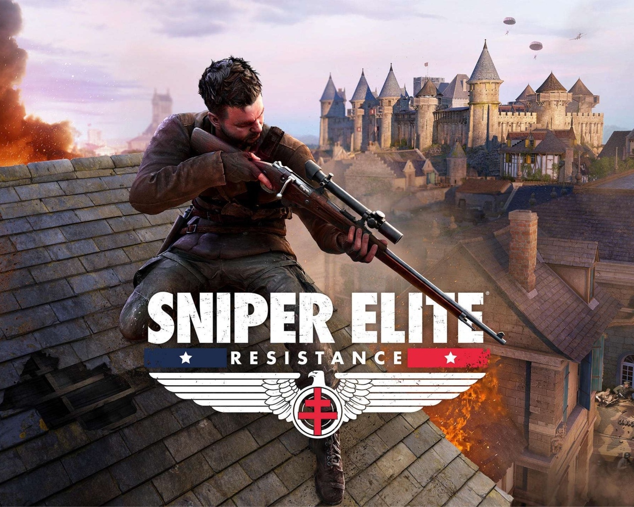 Постер видео игры Sniper Elite: Resistance