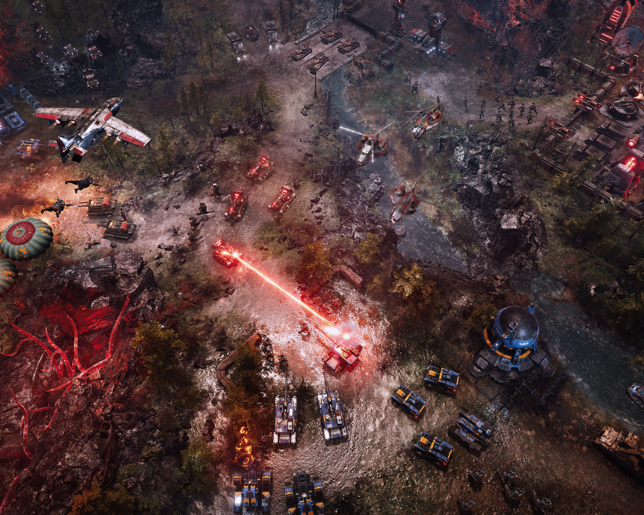 Кадр видео игры Tempest Rising