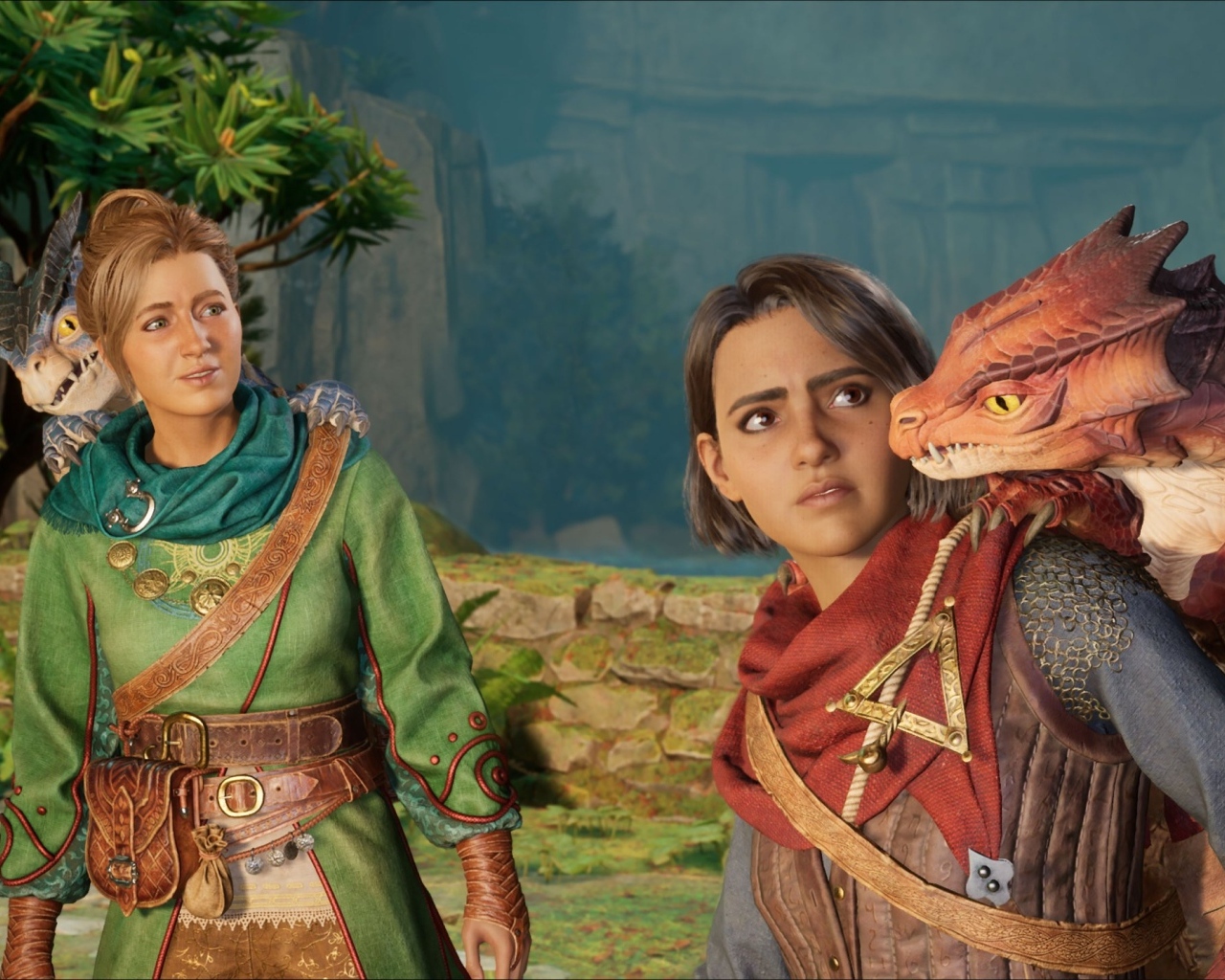 Кадр компьютерной игры Split Fiction