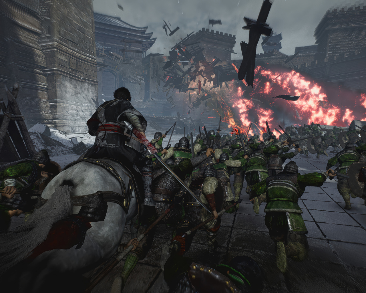 Кадр из видеоигры Dynasty Warriors: Origins