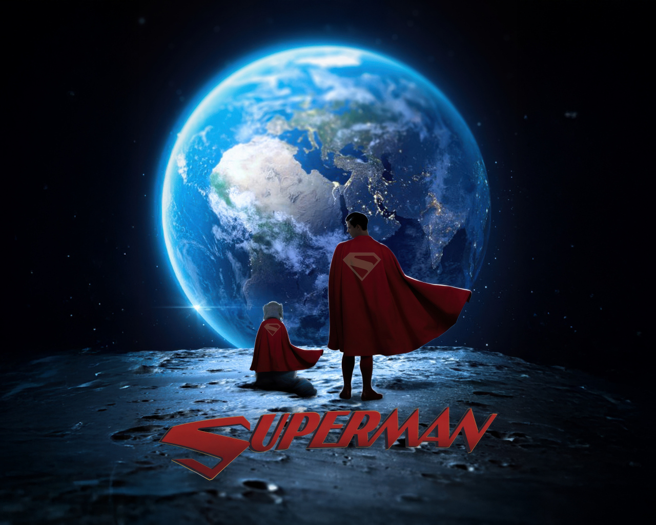 Постер нового фильма Супермен, 2025