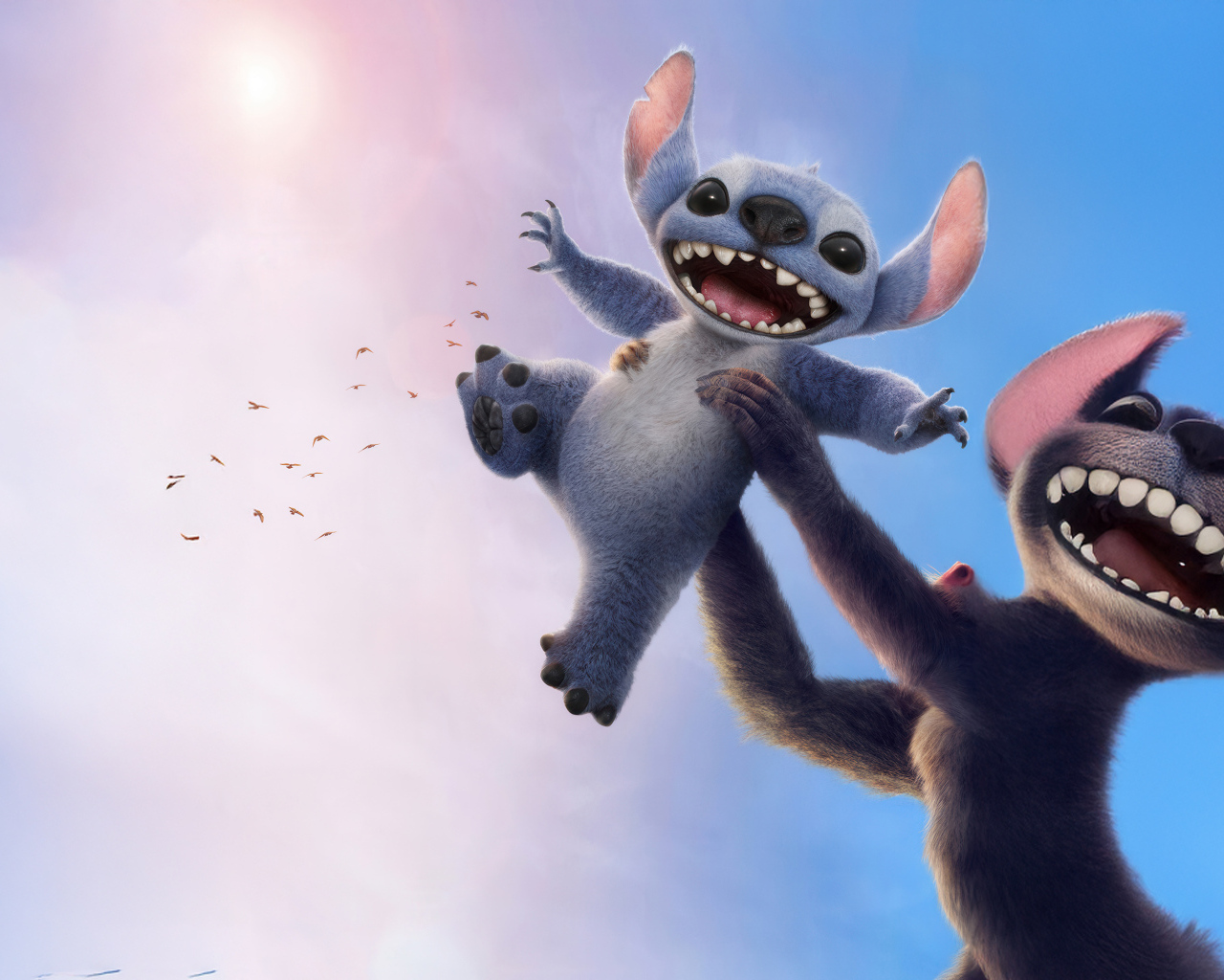 Кадр нового фильма Лило и Стич, 2025