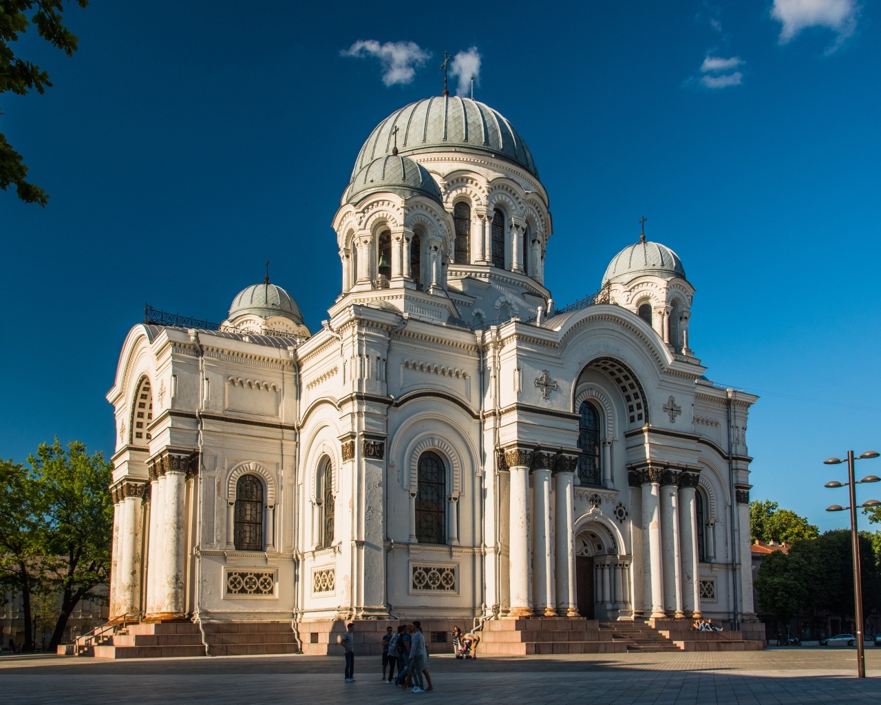 Церковь в городе Каунас, Литва