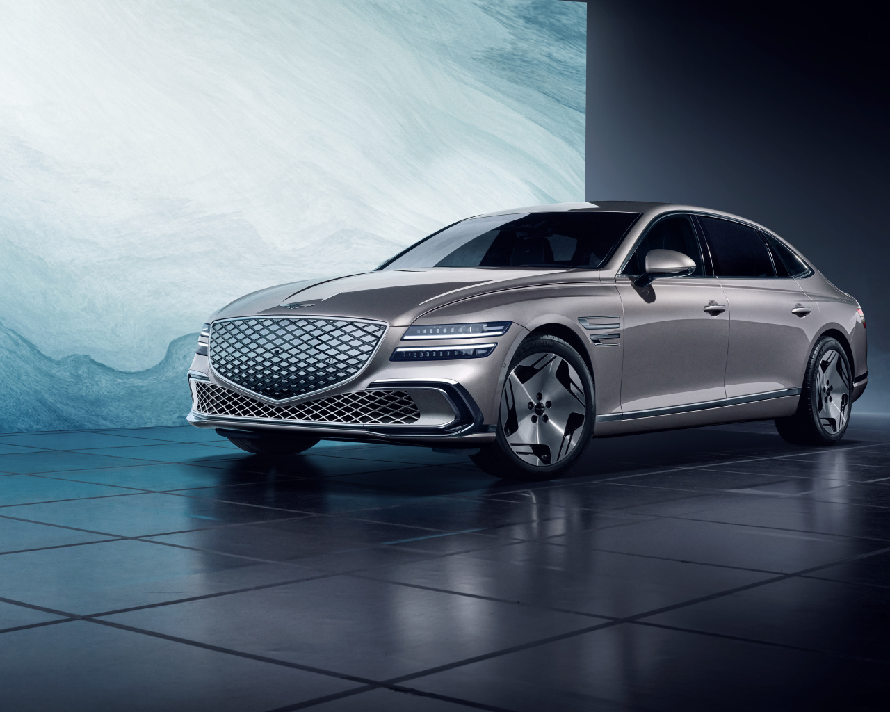 Автомобиль Genesis Electrified G80 2024 года