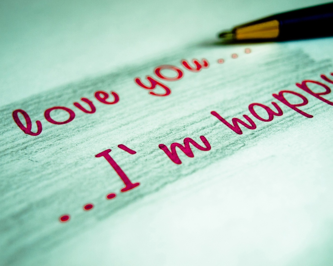 Я люблю тебя я счастлив