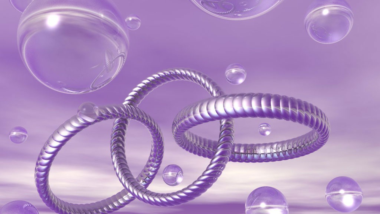 3 D обои кольца