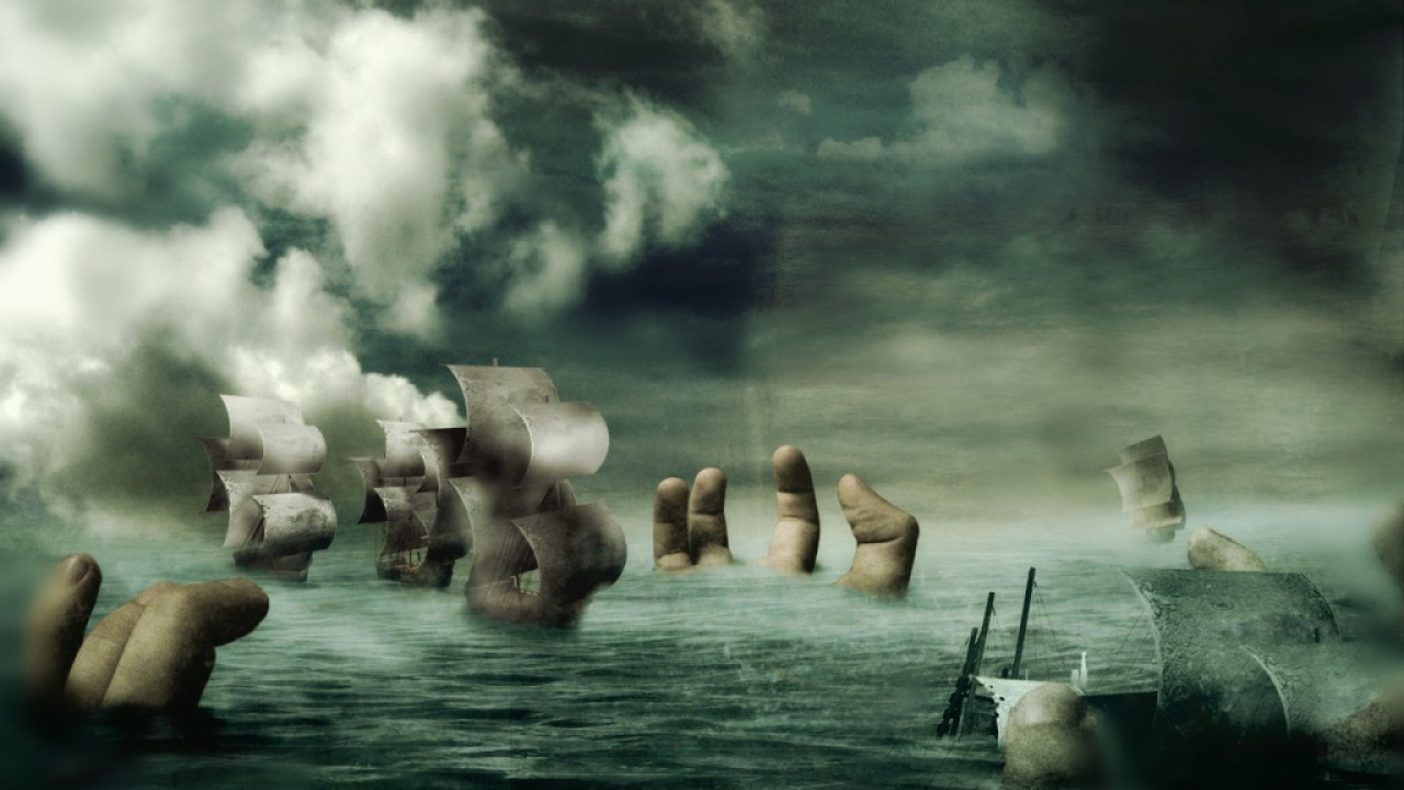 В темно-синем и далеком океане