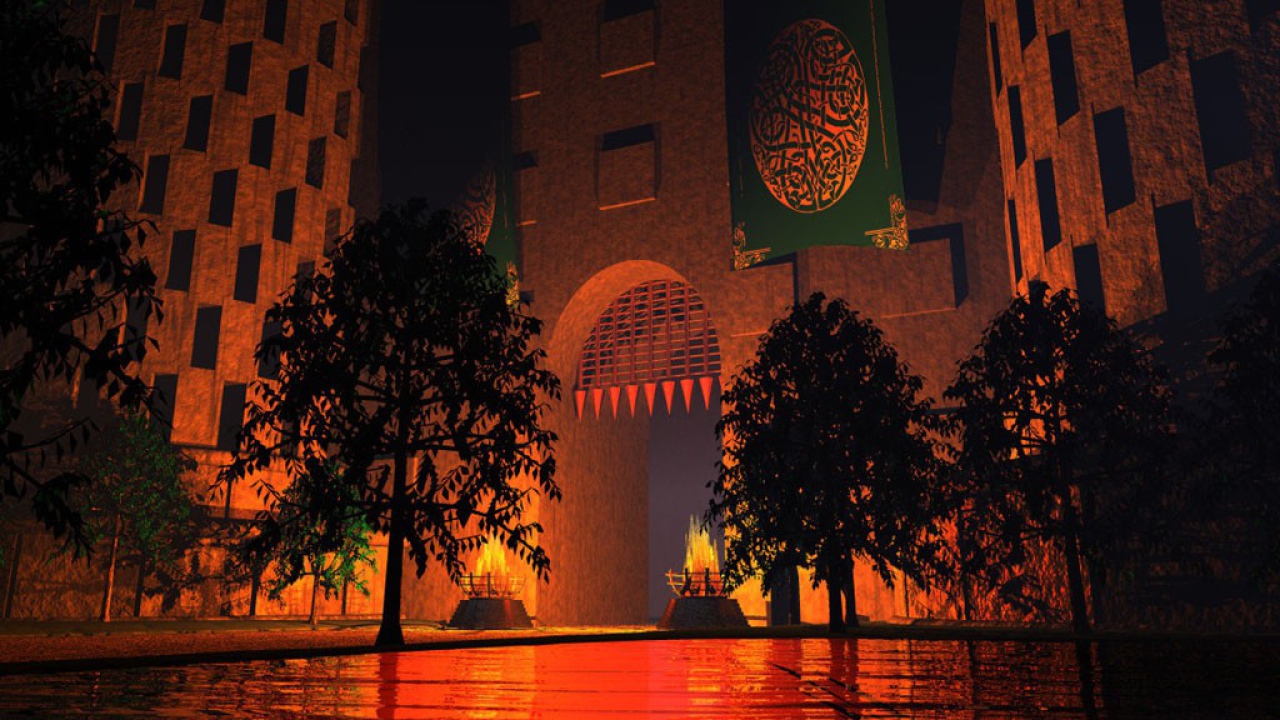 Город 3D экранные обои