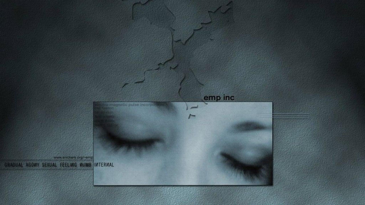 Закрытые глаза 3D обои