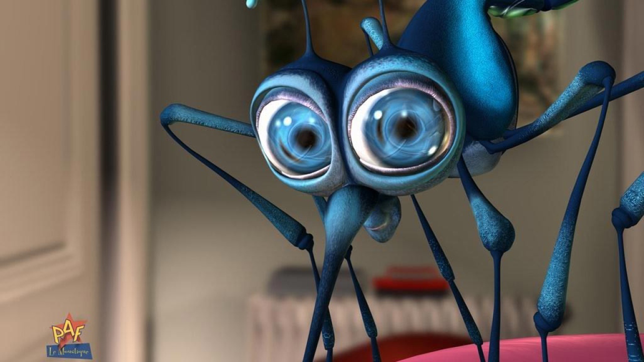 Заставка 3D Комар