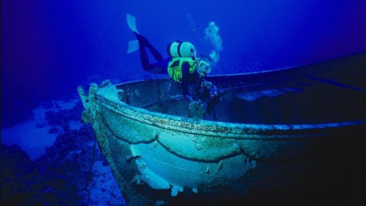 Затонувший корабль