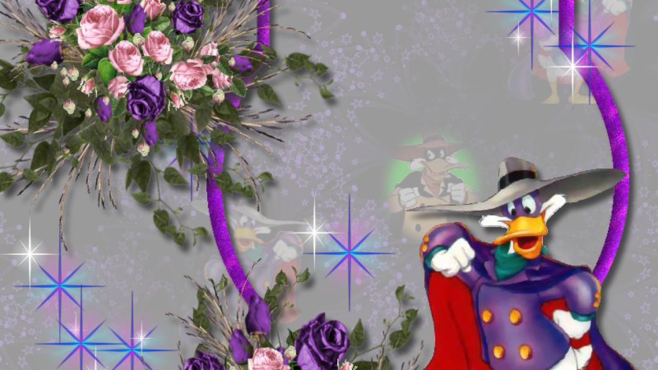 Черный плащ Утка