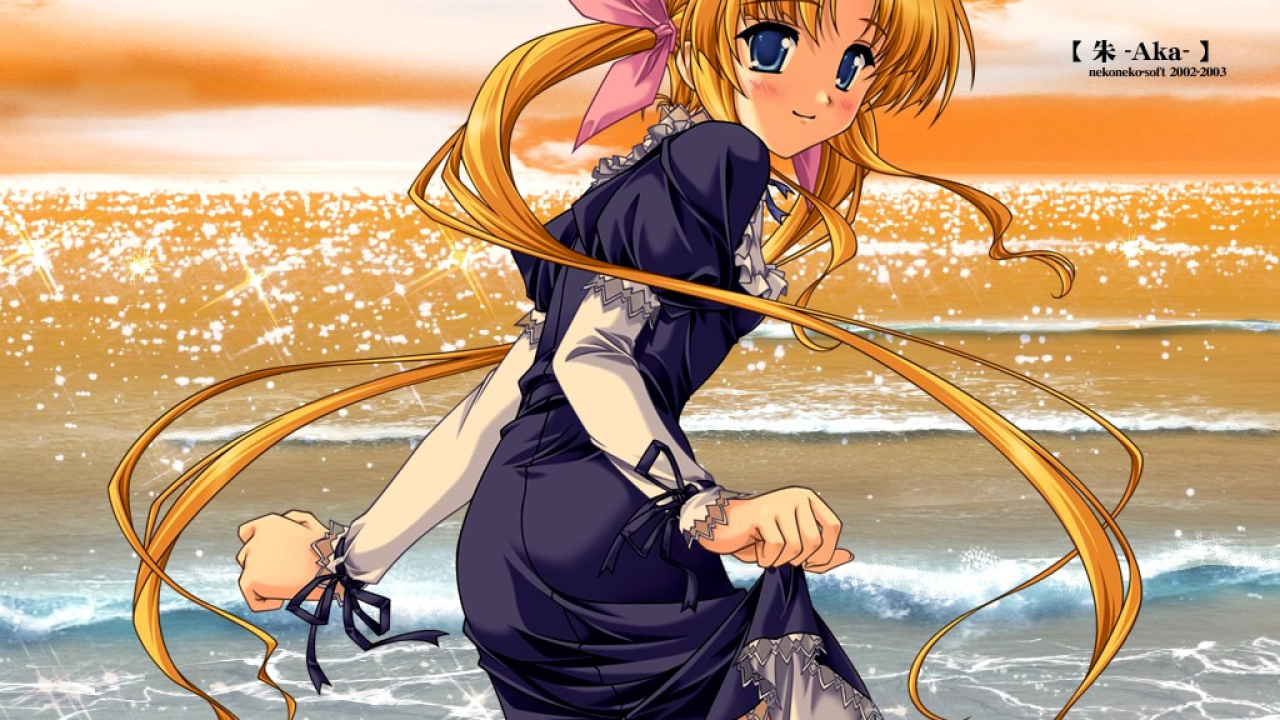 Девушка с длинными волосами