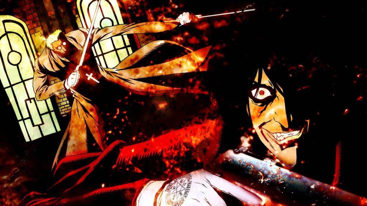 Хеллсинг вампир Аниме