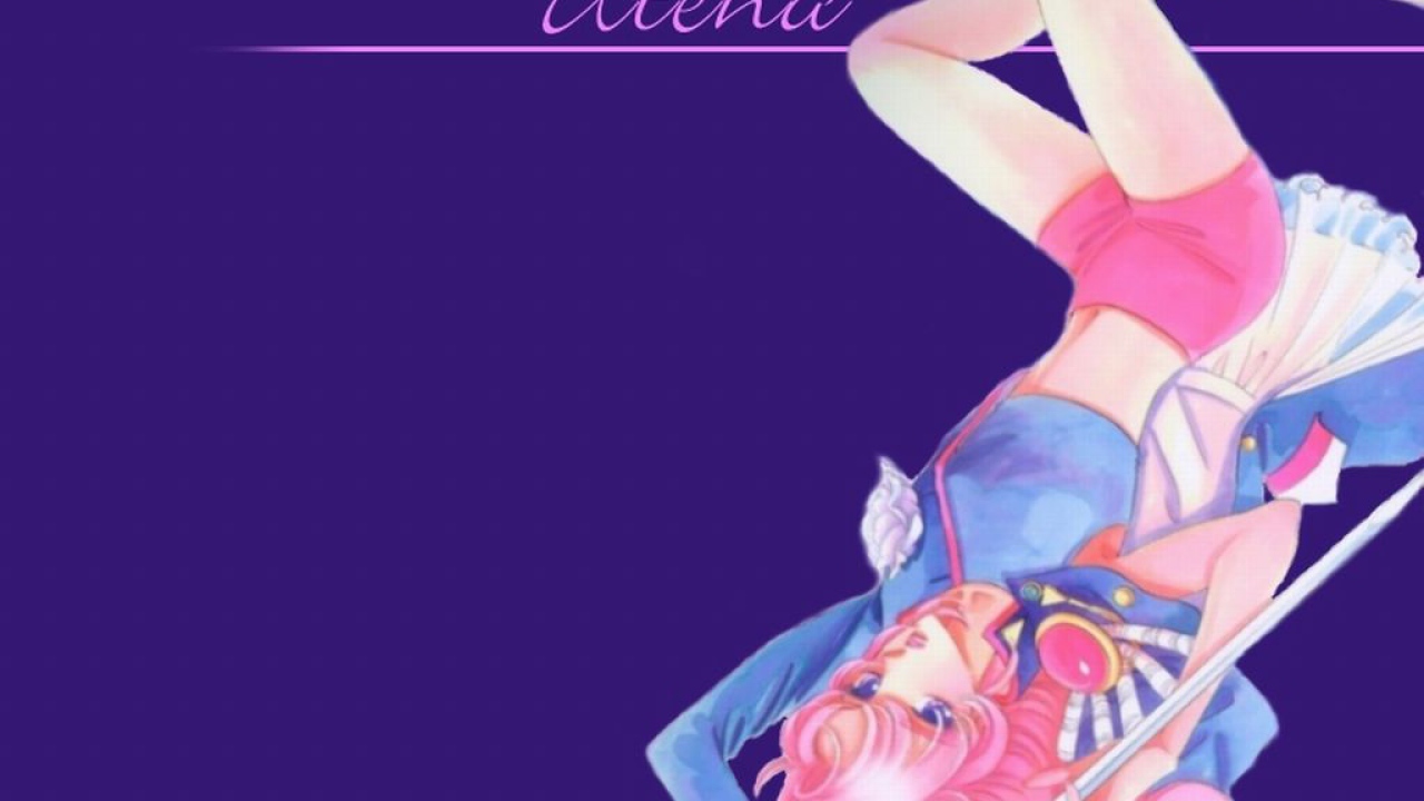 Девушка в шортах Аниме