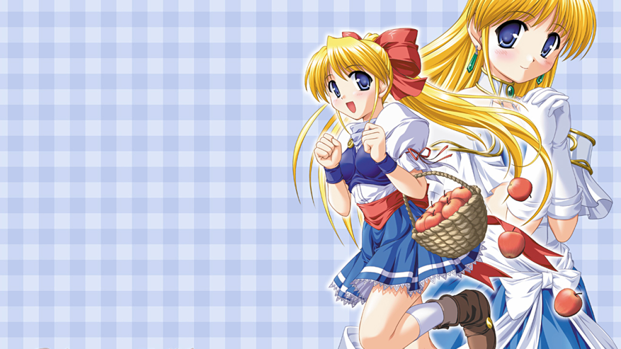 Девушка с лукошком Аниме