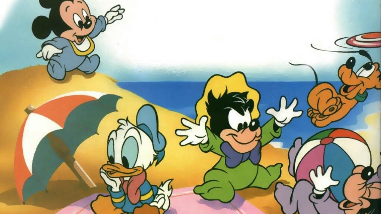 Доналд Микки малыши