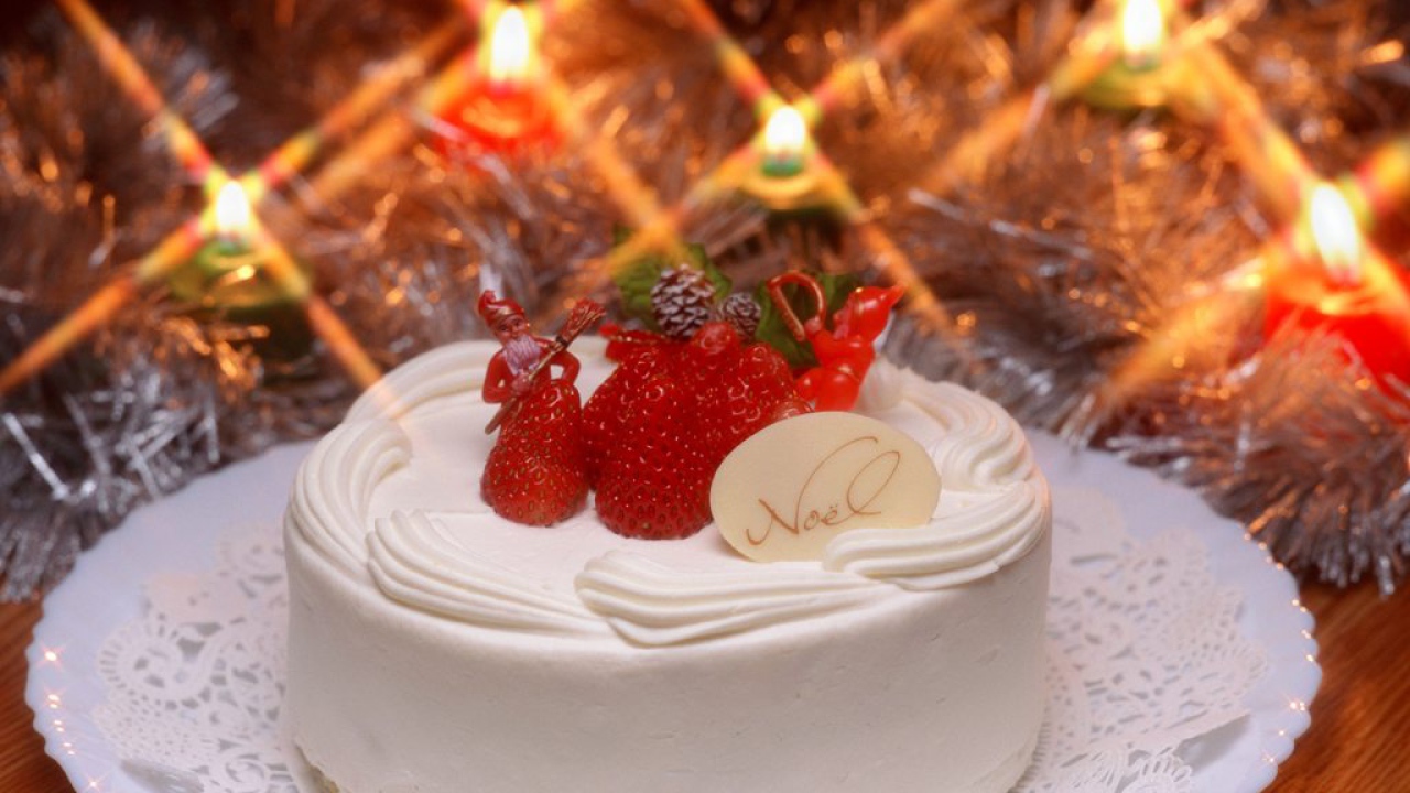 Рождественский торт