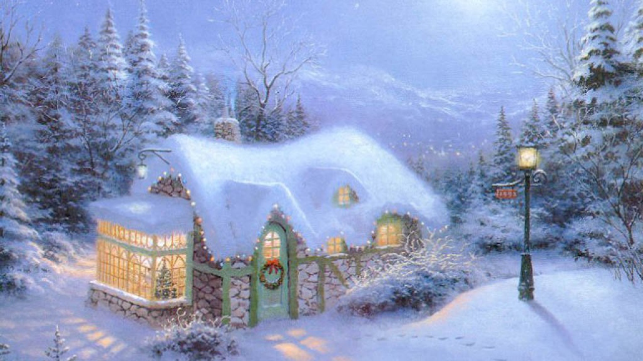 Рождественский домик