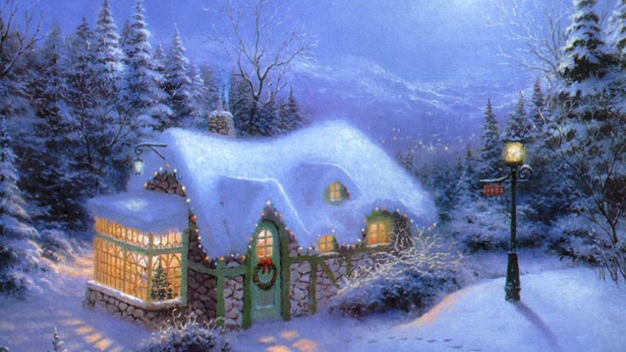 Рождественский домик