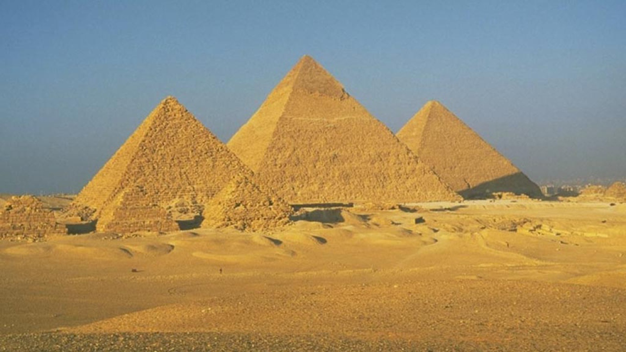 Пирамиды Египет Африка Пустыня