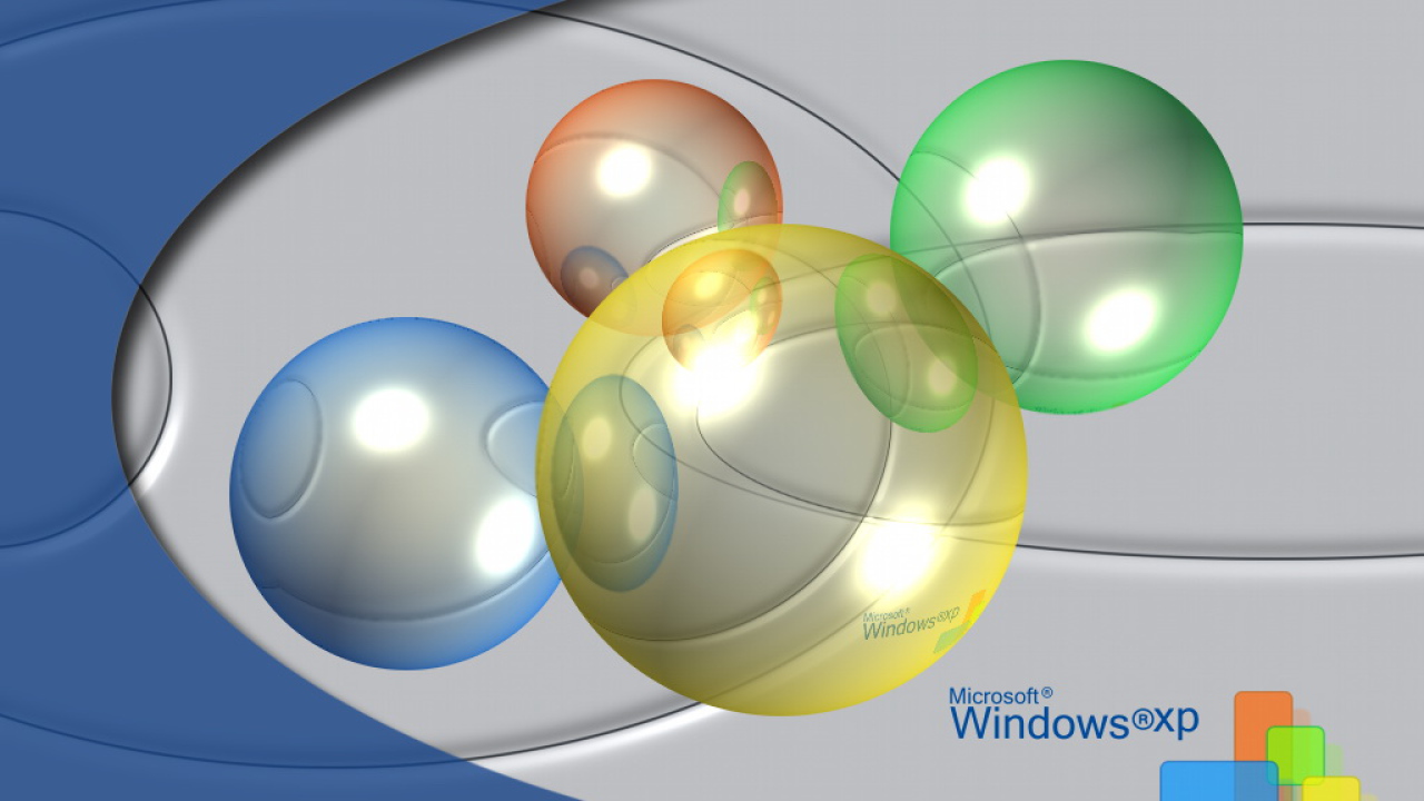 Шарики тема Виндоус Икс Пи