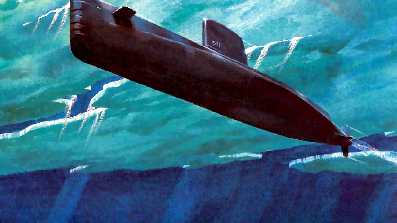 Подводная лодка - обои для рабочего стола