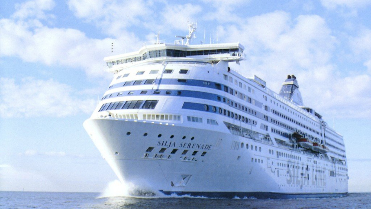 Океанский лайнер - обои для рабочего стола