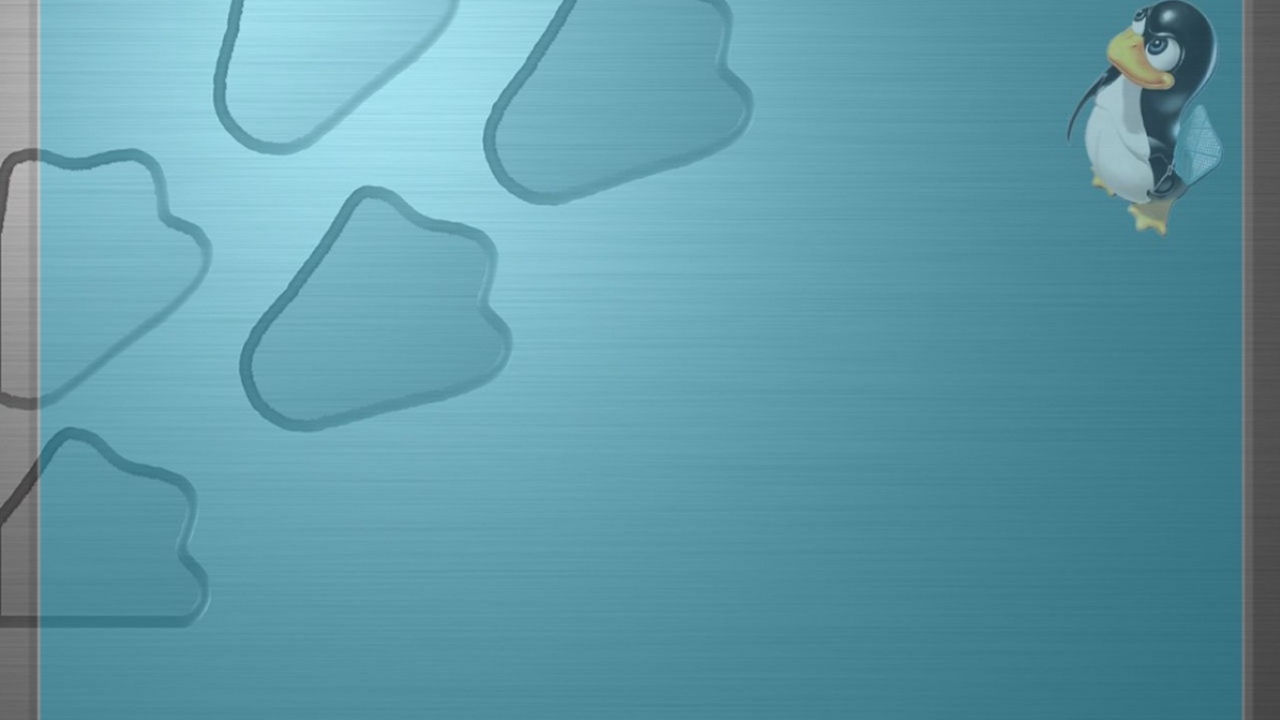 Заставка Linux