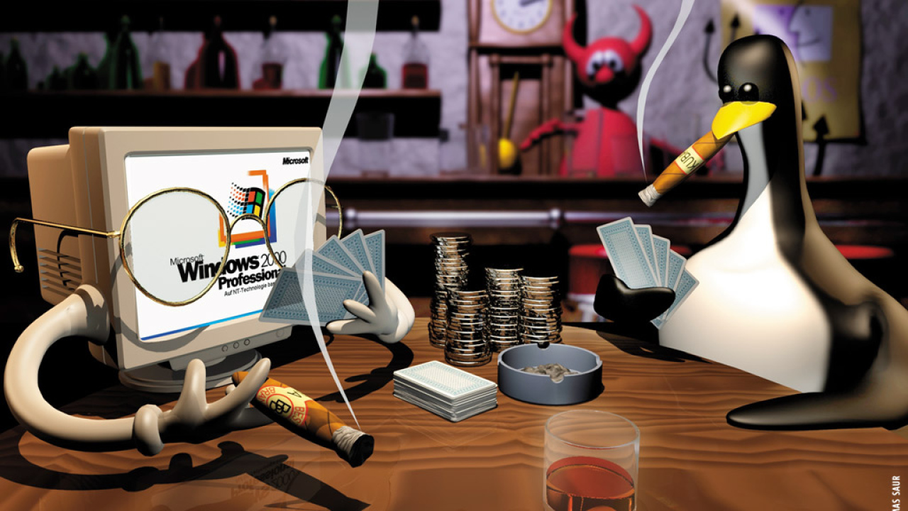 Windows и Linux курят