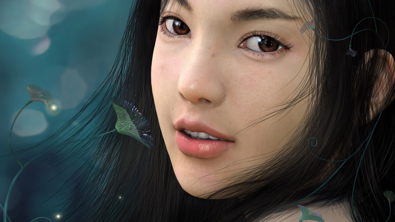 Восточная девушка