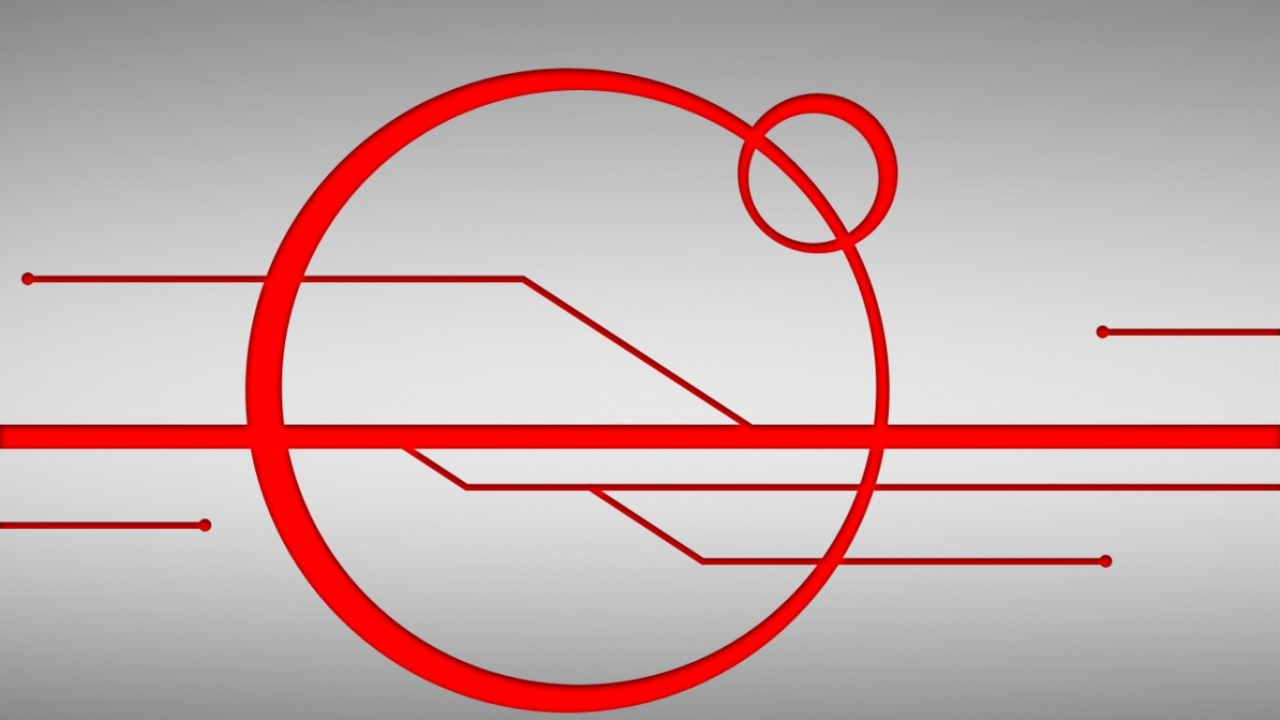 Красный интерфейс