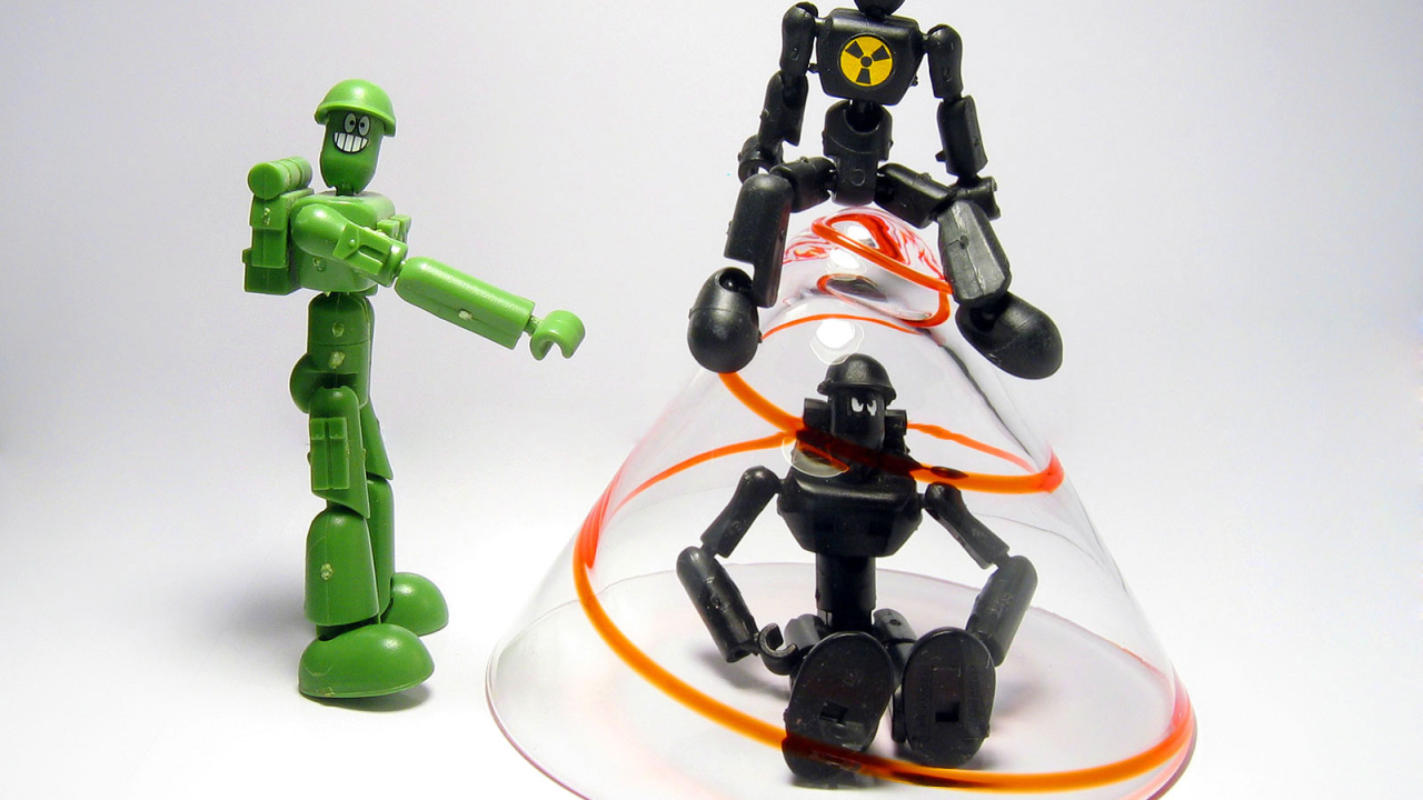 Роботы за игрой