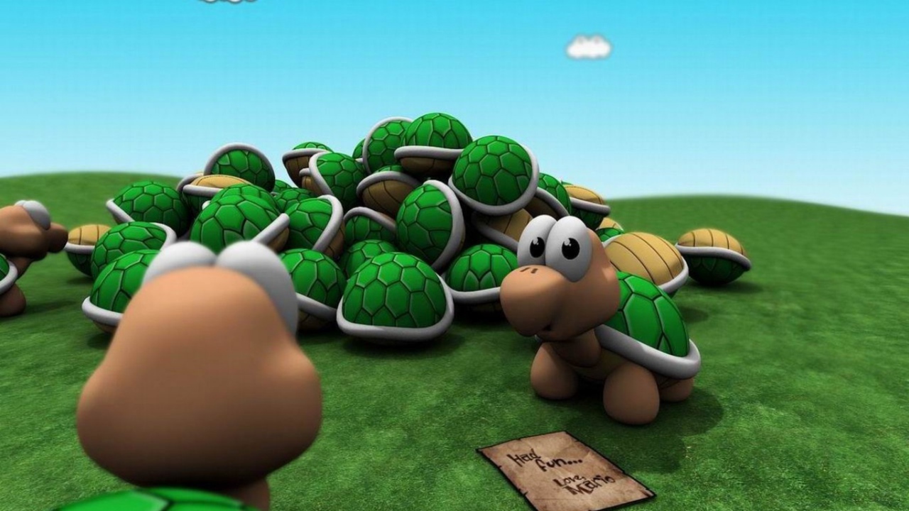 Черепахи из Супермарио