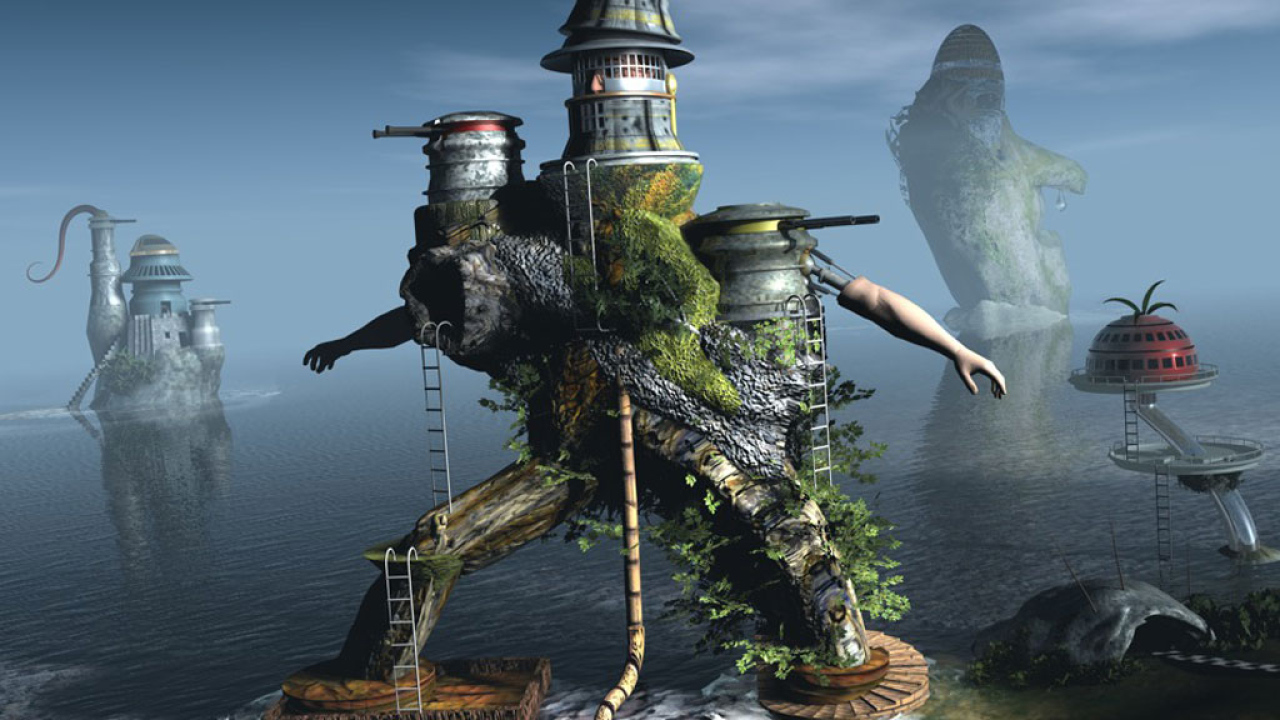 Человек дерево