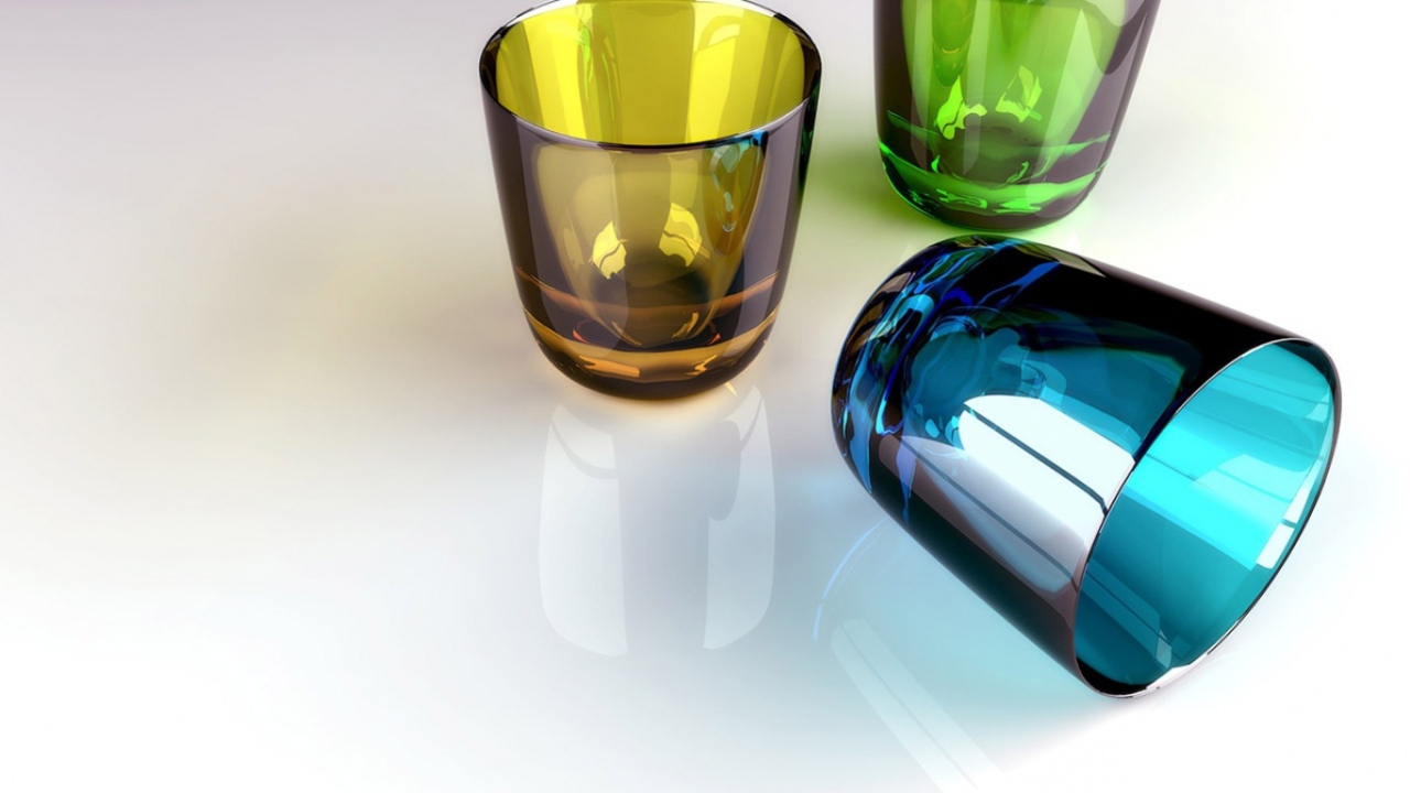 Виртуальные стаканы рюмки