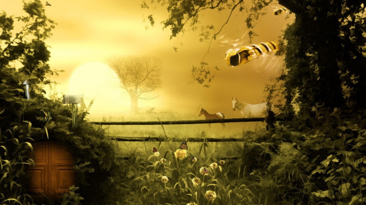 Две лошадки