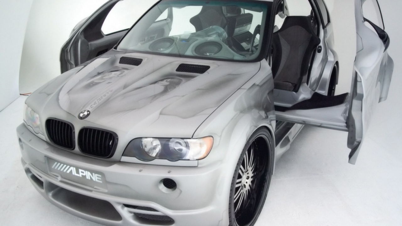 Необычный тюнинг BMW