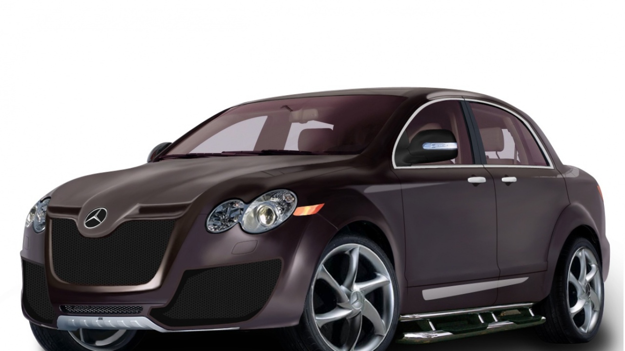 Концепт автомобиль Mercedes