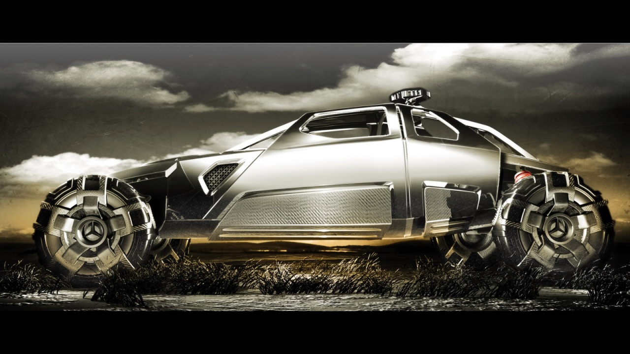 Тачка из будущего от Mercedes