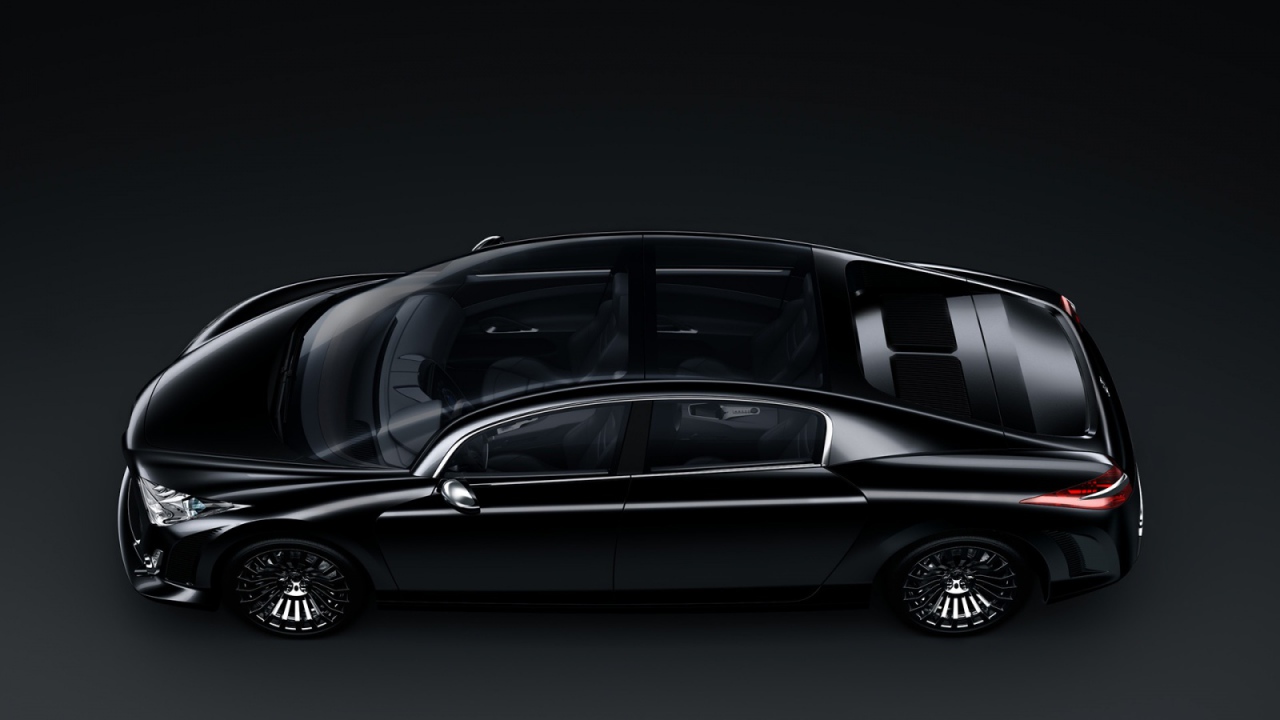 Peugeot 908 RC прозрачная крыша