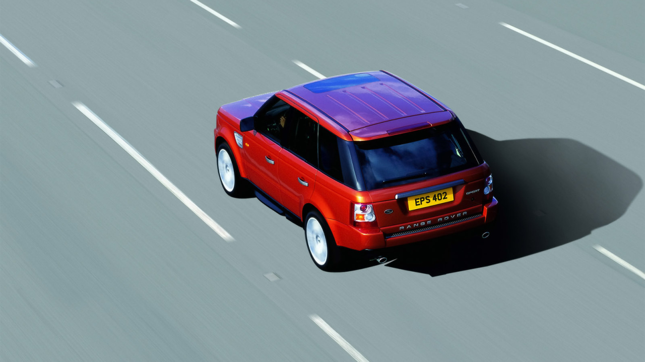 Range Rover sport на ходу