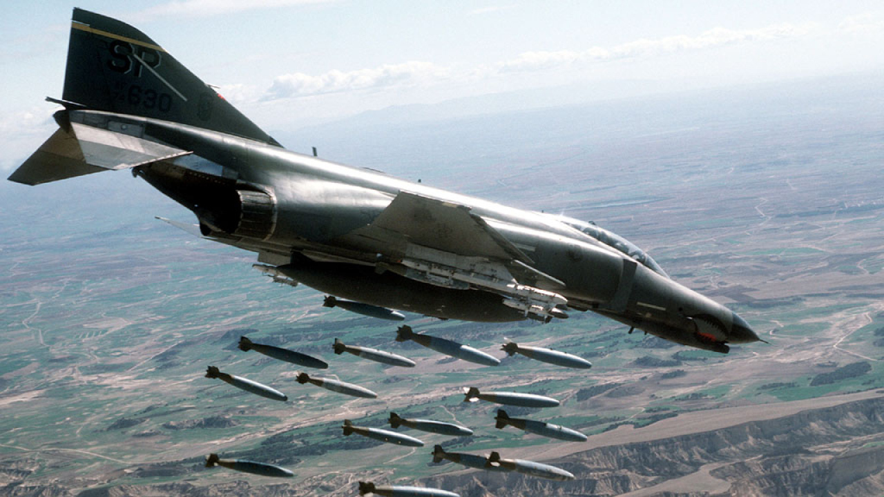 Охотник в бою