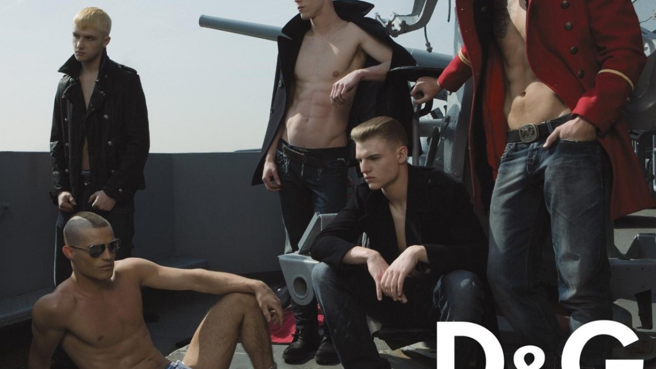 D&G настоящая мужская одежда