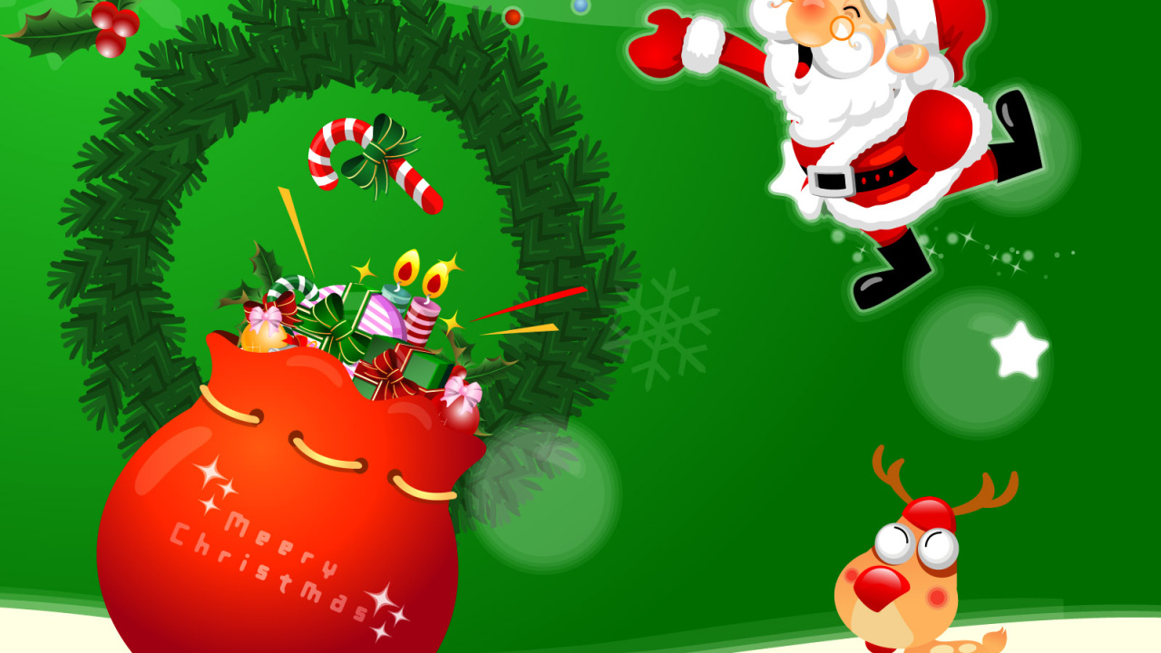 Мешок с подарками / Рождество